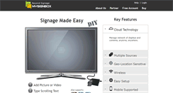 Desktop Screenshot of mysignbox.com